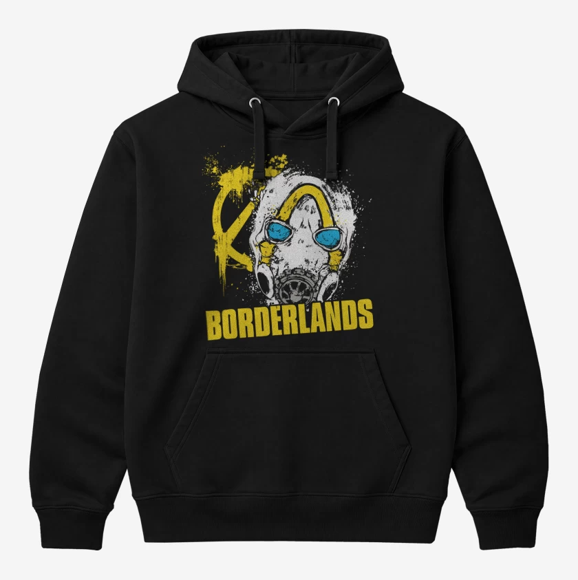 Polerón Canguro Negro de Borderlands