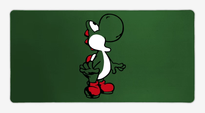 Mouse pad Gamer Verde jade de Yoshi