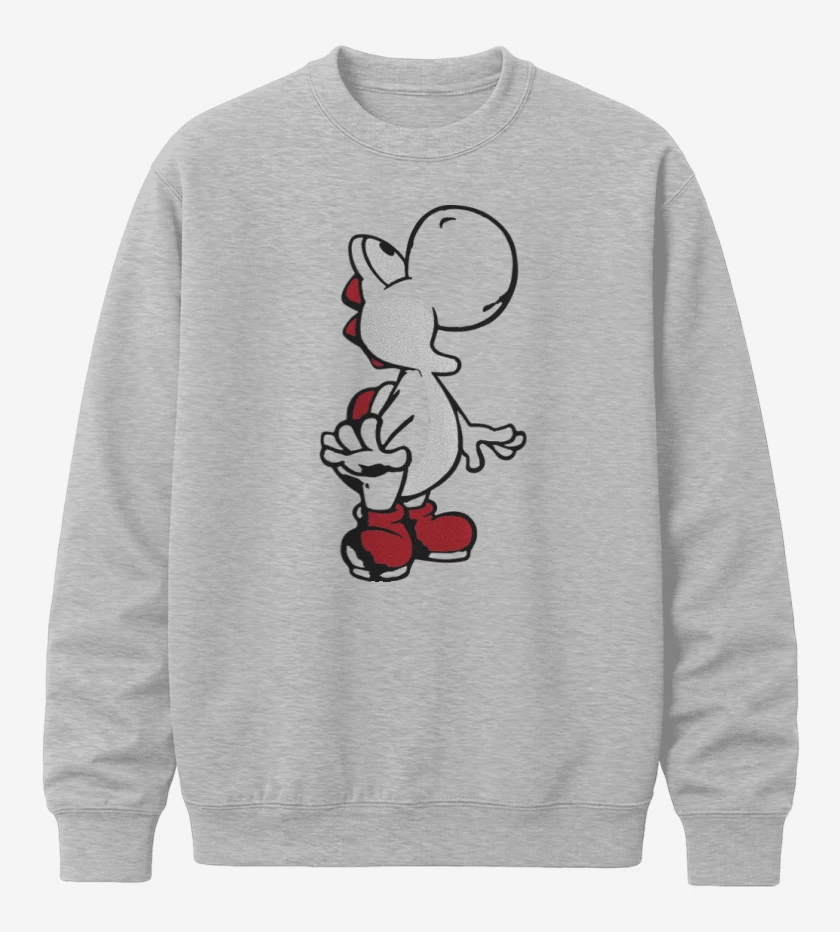 Poleron polo Gris Melange de Yoshi