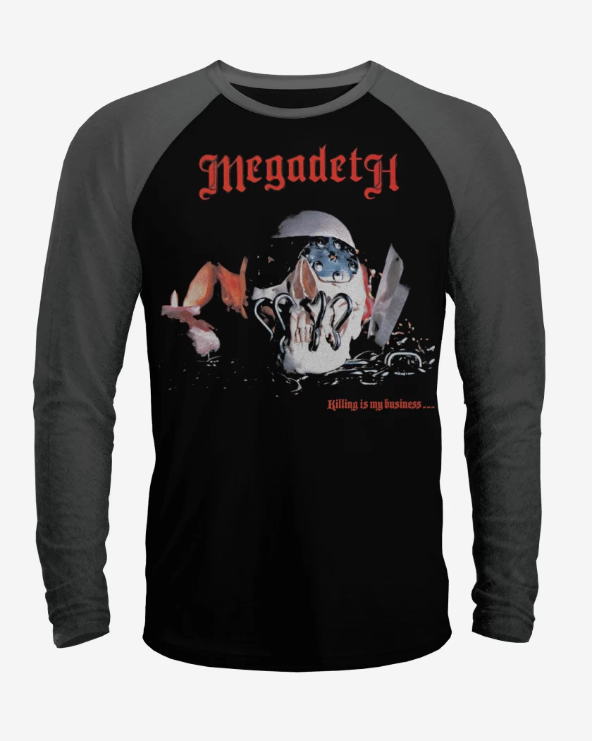 Polera Raglan Killing is my Business 1983