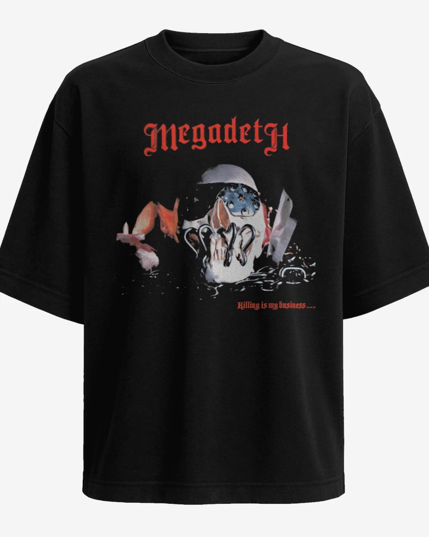 Polera Oversize Killing is my Business 1983