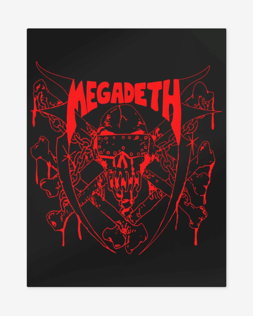 Print metalico Negro de Killing is my Business
