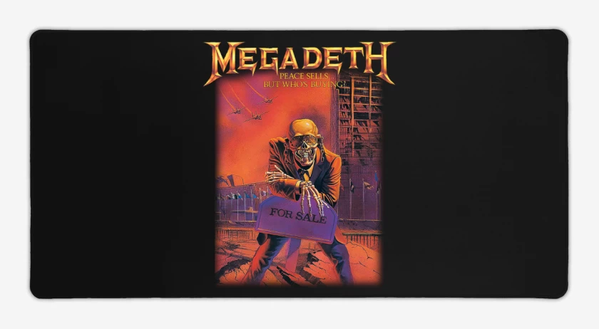 Mouse pad Gamer Negro de Peace Sells