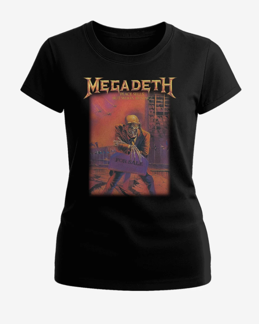 Polera de Mujer Negro de Peace Sells