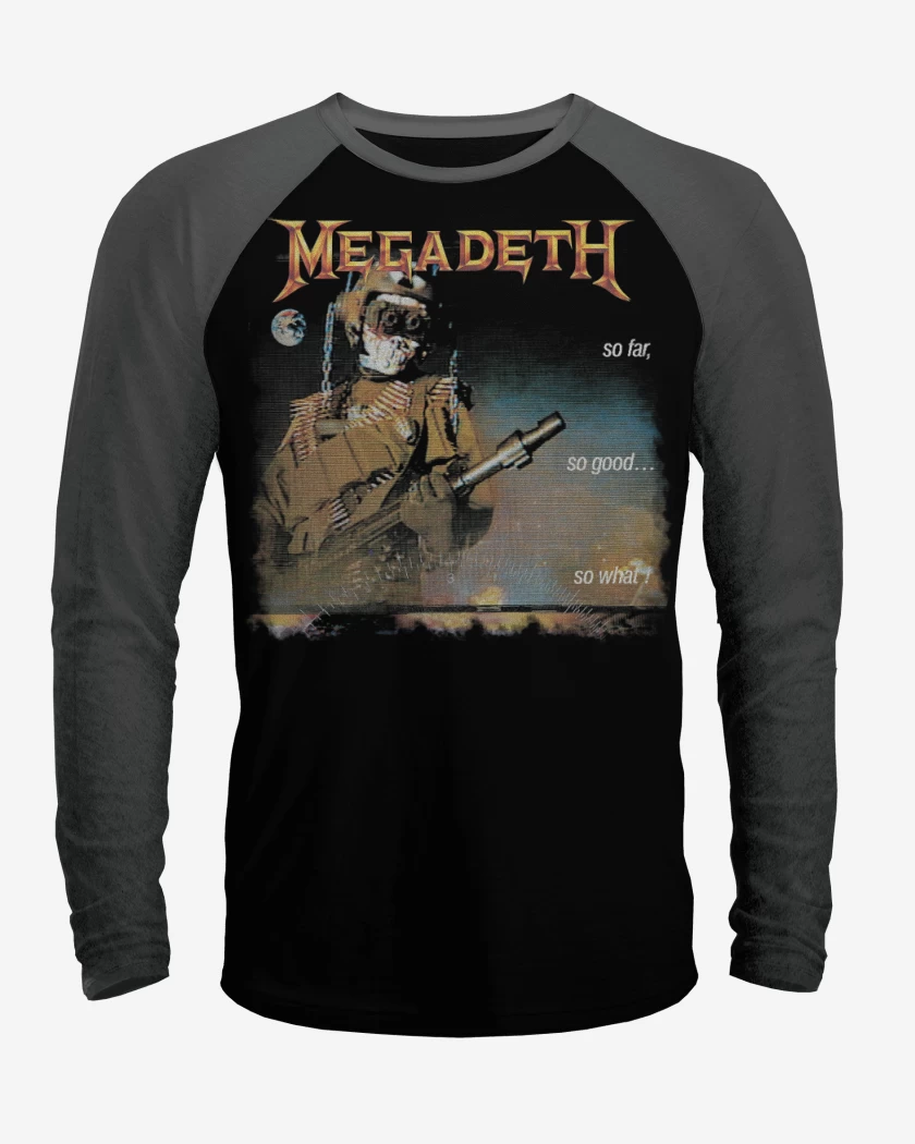 Polera Raglan So Far, So Good, So What