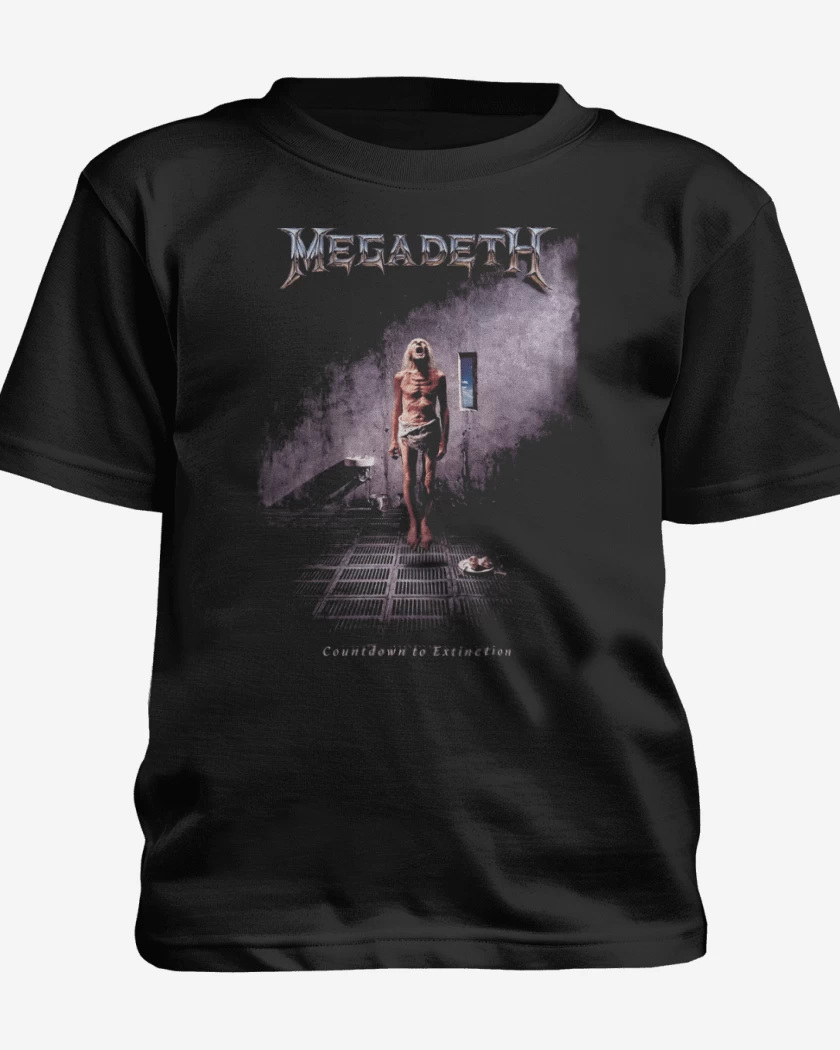 Polera de niño Negro de Countdown to Extinction