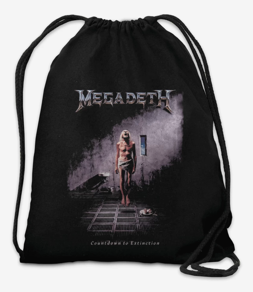 Mochila Negro de Countdown to Extinction