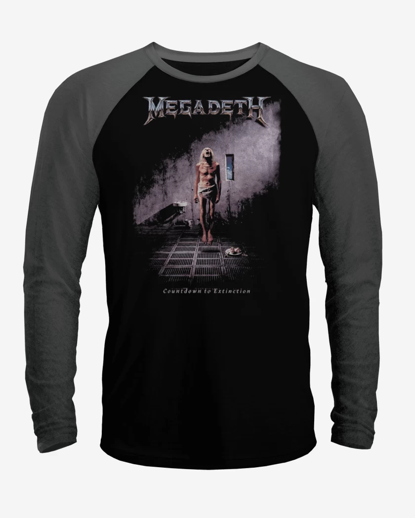 Polera Raglan Countdown to Extinction