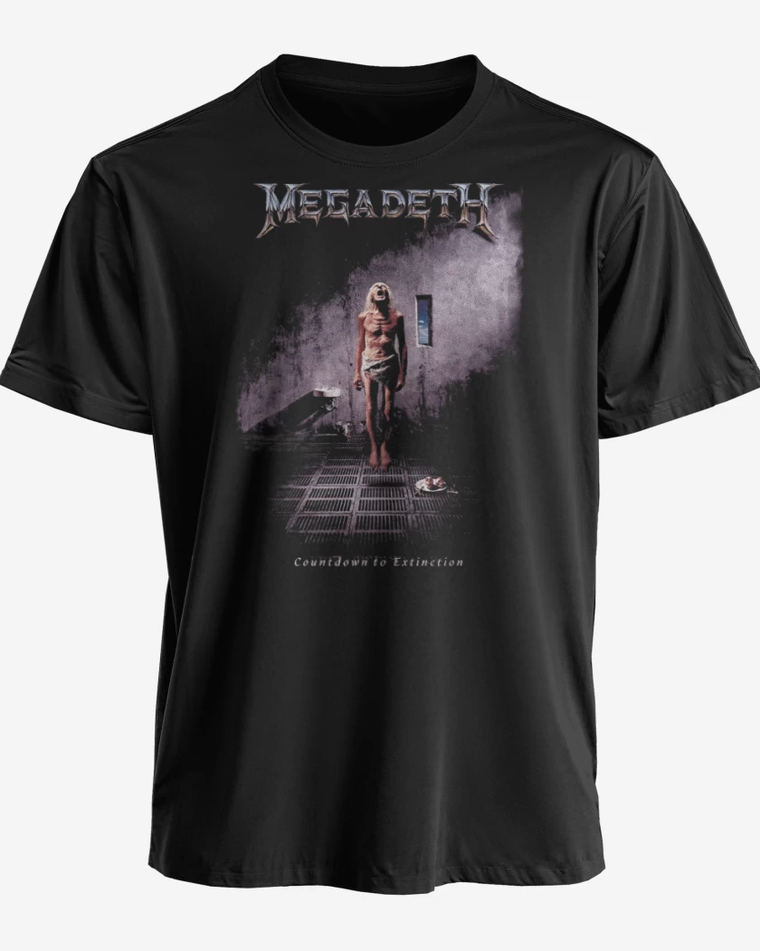 Polera premium Negro de Countdown to Extinction