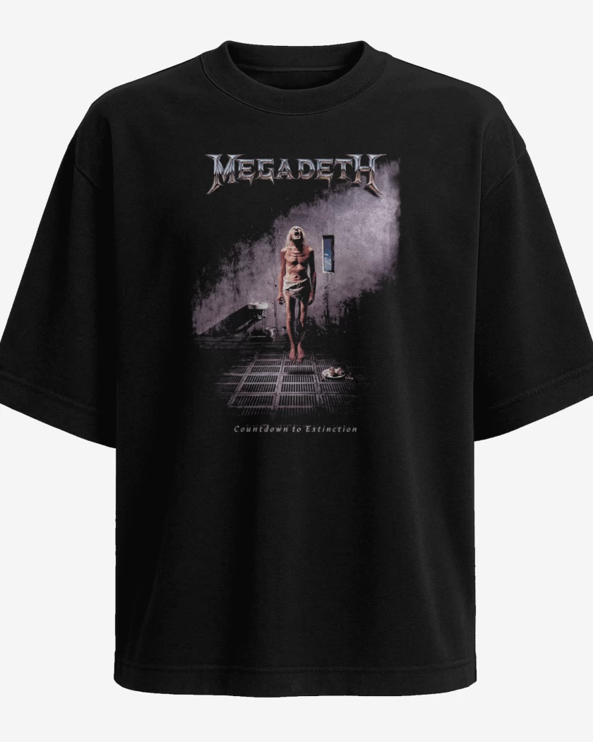 Polera Oversize Countdown to Extinction
