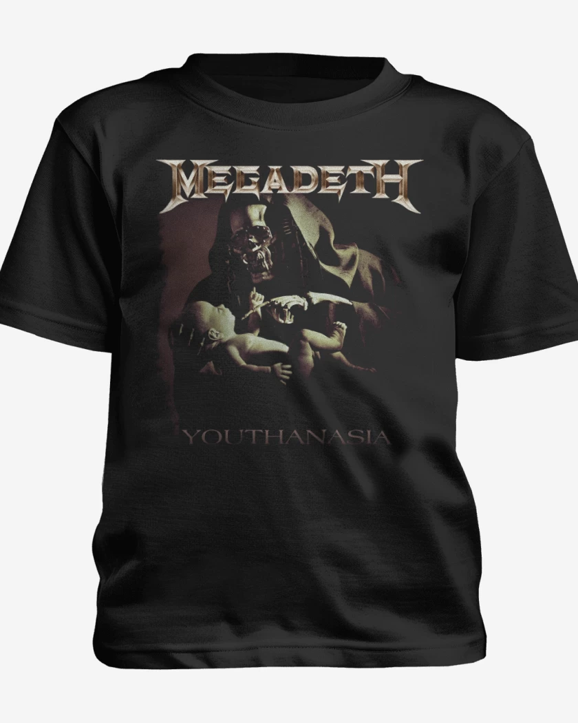 Polera de niño Negro de Rattlehead Youthanasia