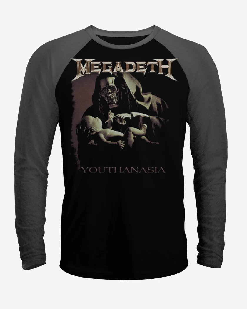 Polera Raglan Rattlehead Youthanasia