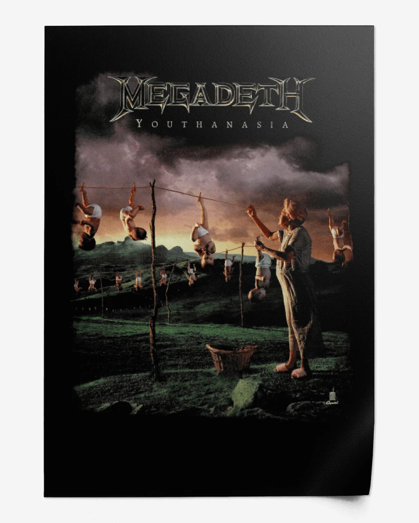 Print Negro de Youthanasia