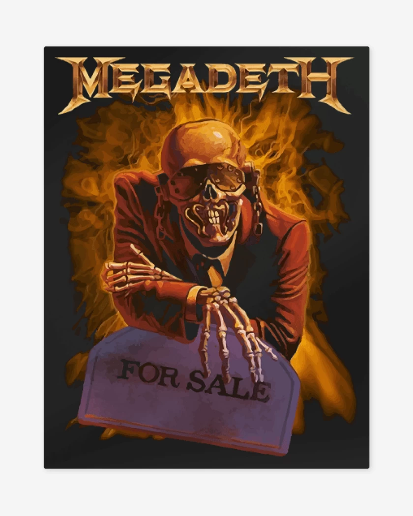Print metalico Negro de For Sale