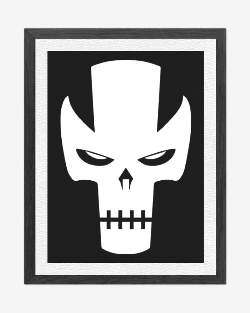 Cuadro decorativo Negro de Crossbone