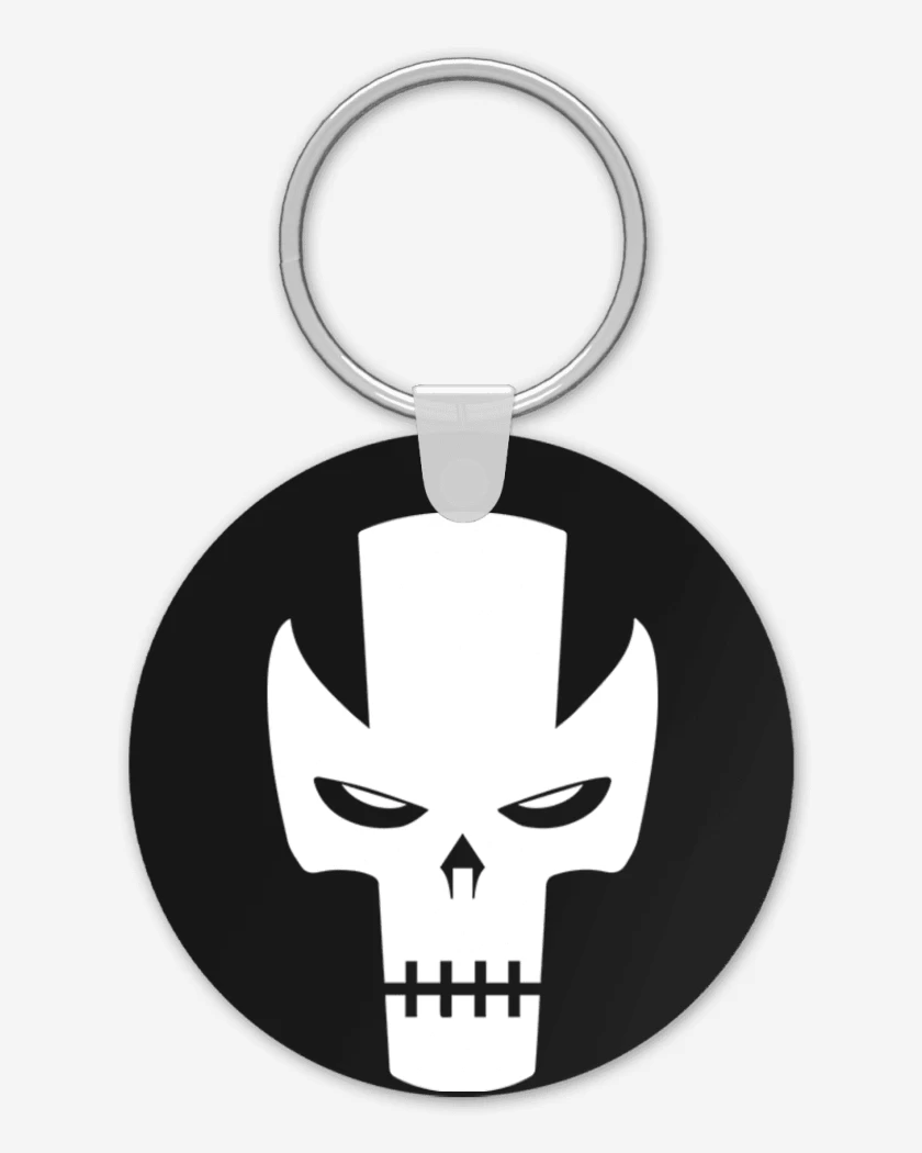 Llavero Negro de Crossbone