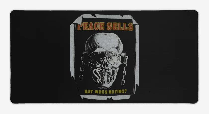 Mouse pad Gamer Negro de Se Vende Paz