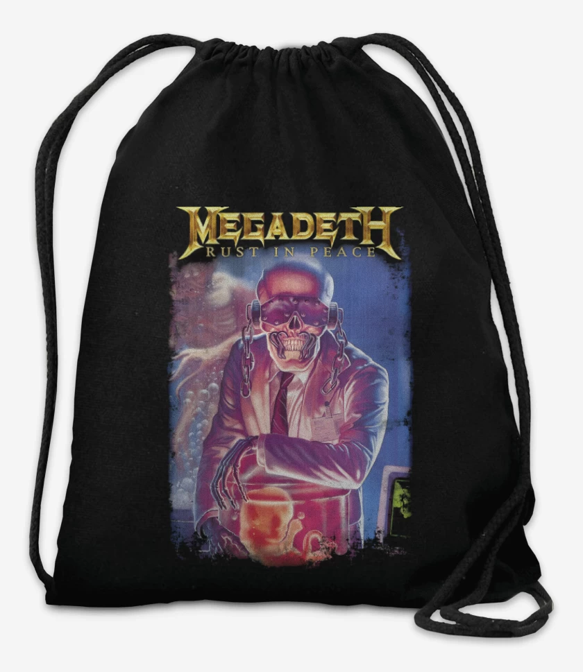 Mochila Negro de RIP Megadeth