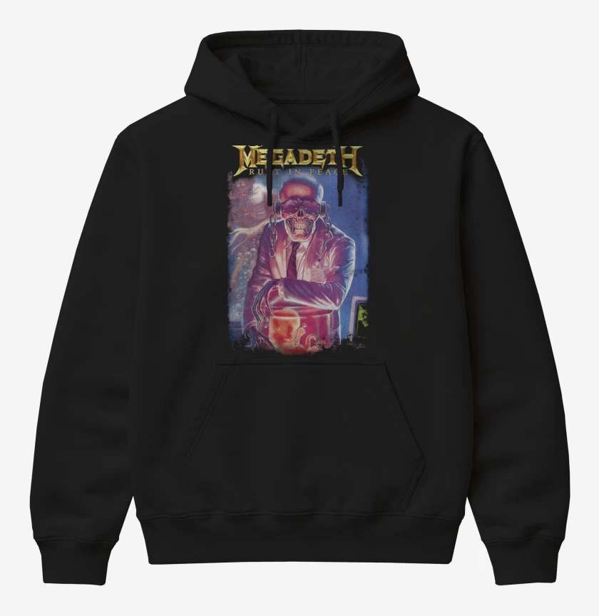 Poleron Canguro básico RIP Megadeth