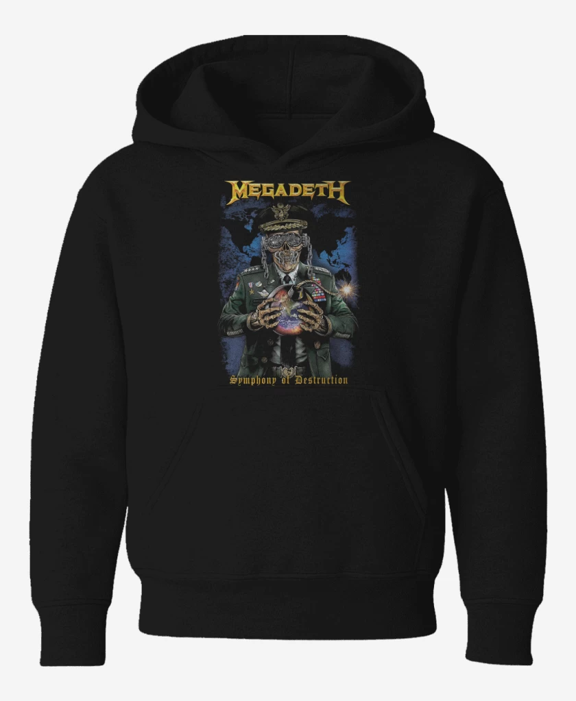 Poleron de niño Negro de Symphony of Destruction
