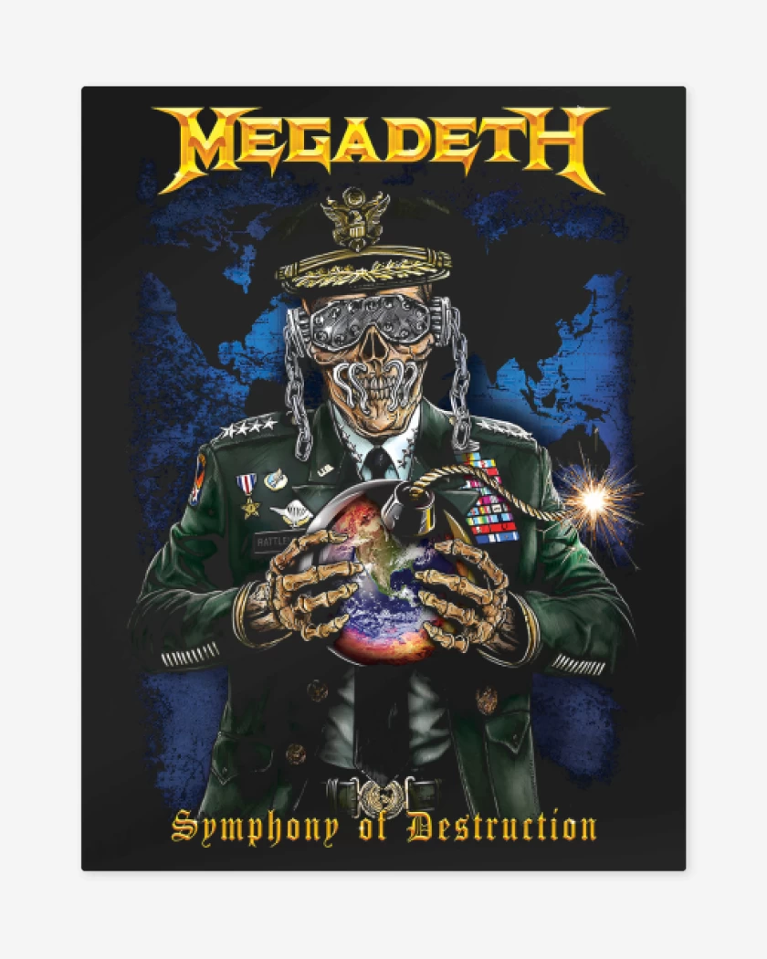 Print metalico Symphony of Destruction