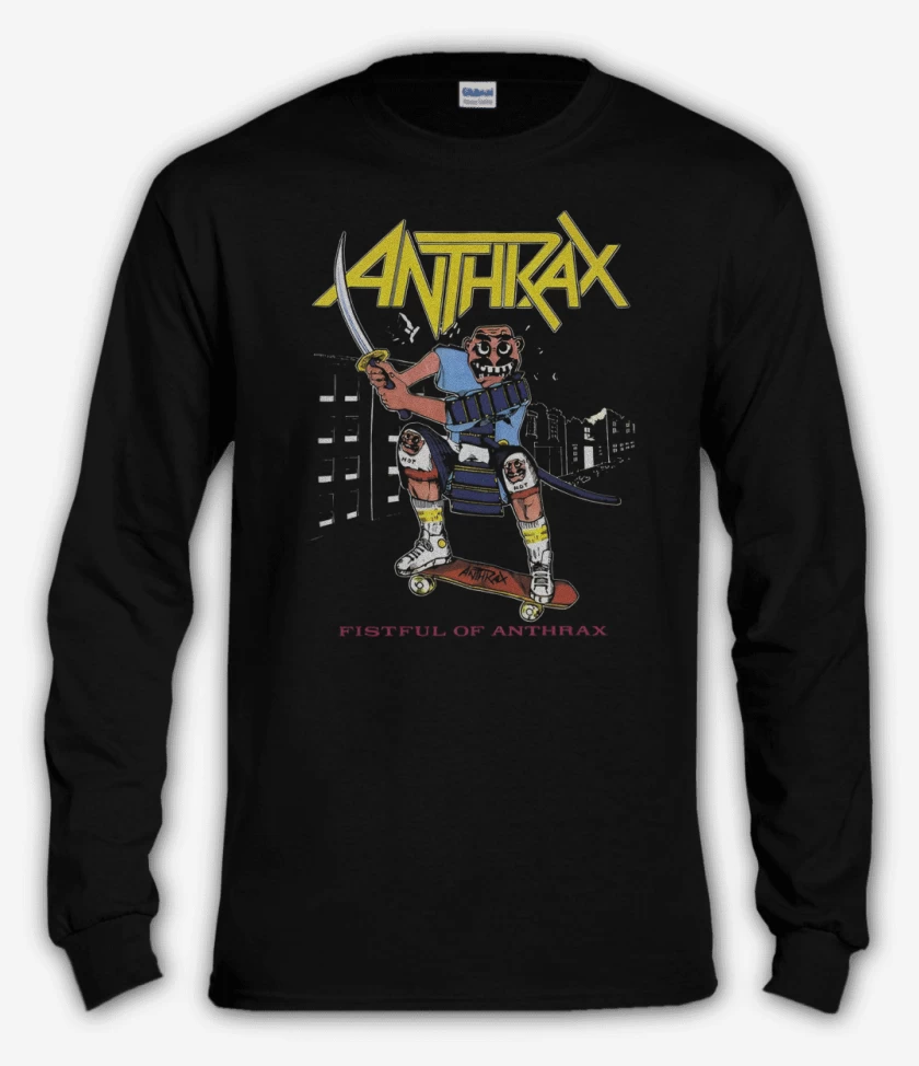 Polera manga larga Fistful of Anthrax