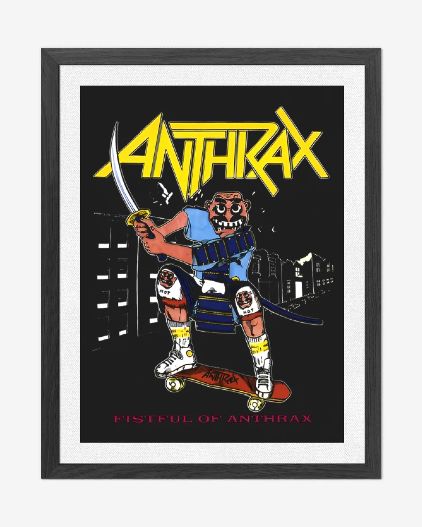 Cuadro decorativo Negro de Fistful of Anthrax
