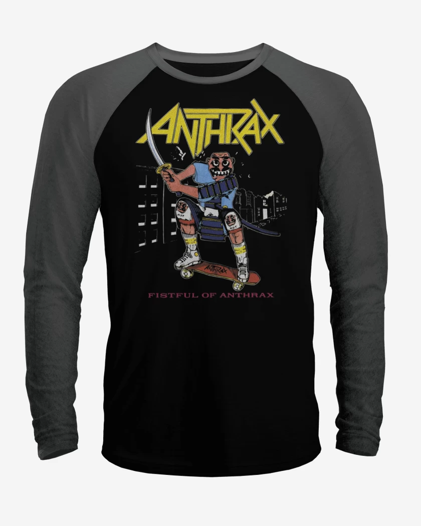 Polera Raglan Fistful of Anthrax