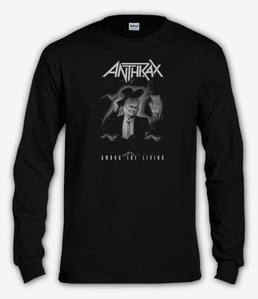 Polera manga larga Negro de Among The Living