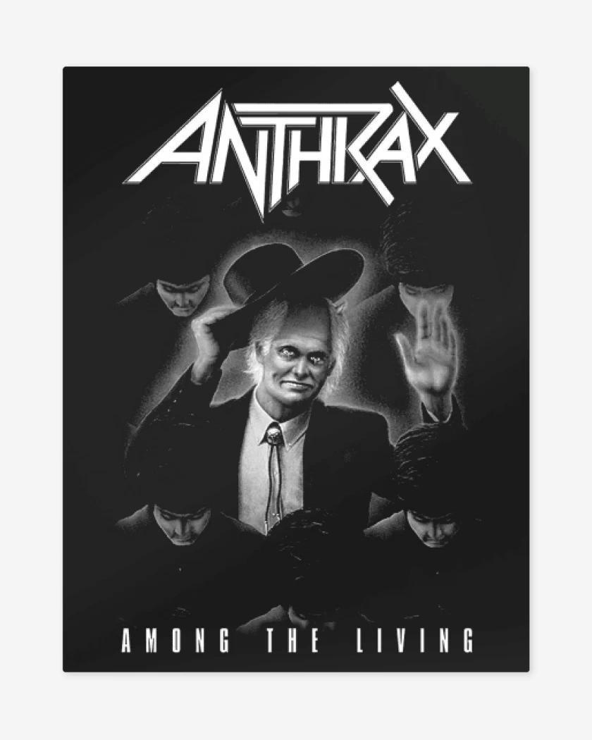 Print metalico Among The Living