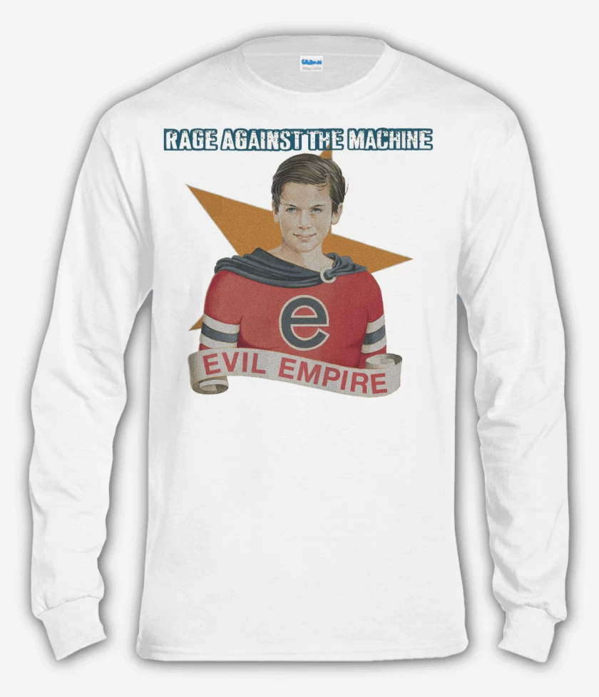 Polera manga larga Blanco de Evil Empire