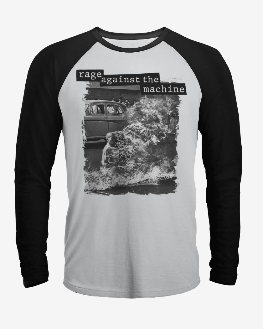 Polera Raglan Rage Against The Machine ST