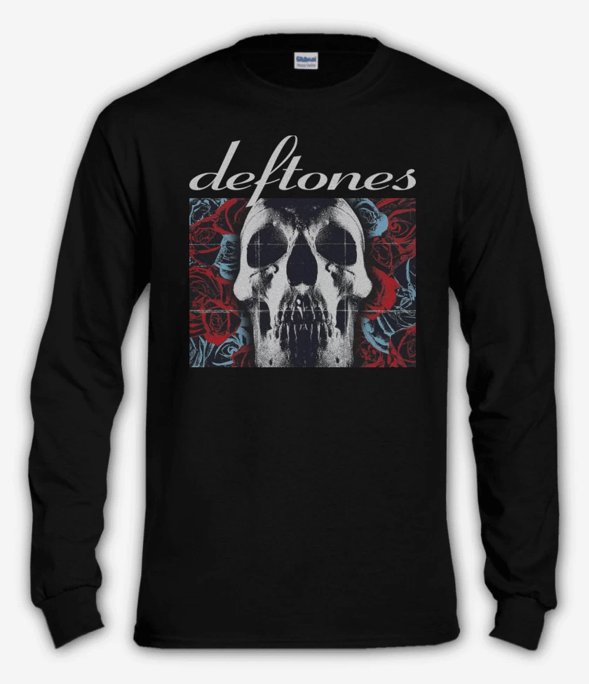 Polera manga larga Negro de Deftones 2003 N