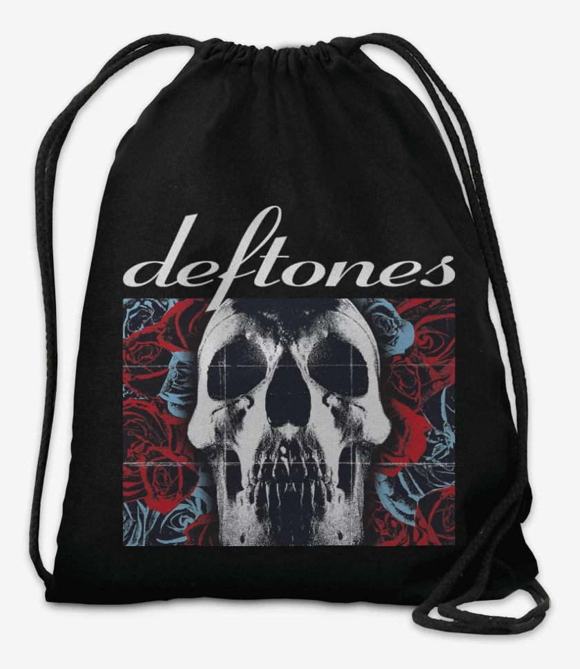 Mochila Negro de Deftones 2003 N