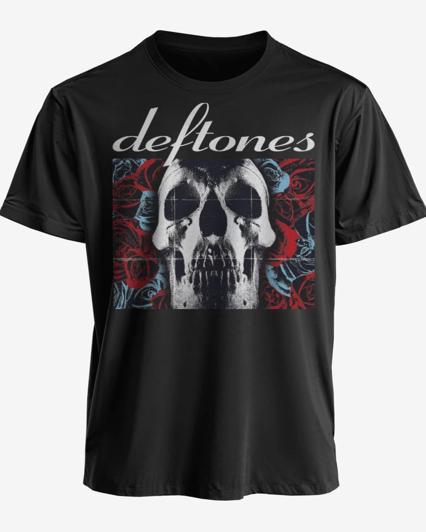 Polera premium Negro de Deftones 2003 N