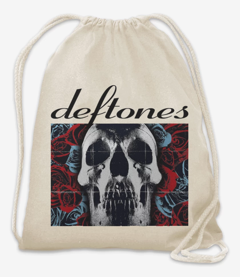 Mochila Blanco de Deftones 2003 B