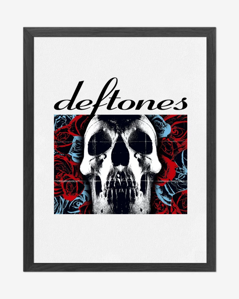 Cuadro decorativo Blanco de Deftones 2003 B