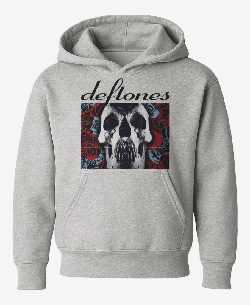 Poleron de niño Gris Melange de Deftones 2003 B