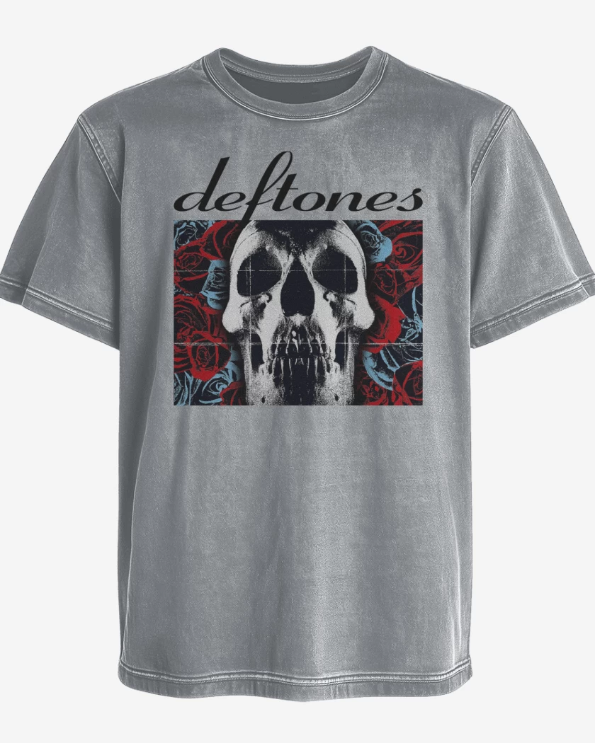Polera desgastada Deftones 2003 B