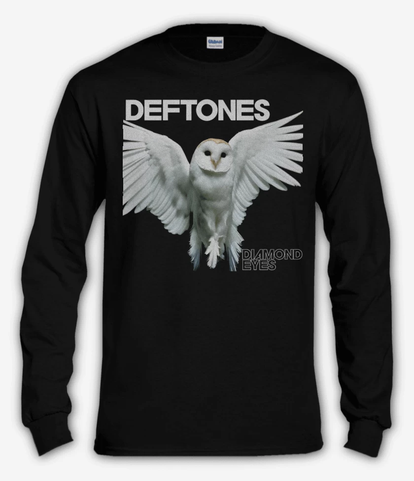 Polera manga larga Negro de Diamond Eyes
