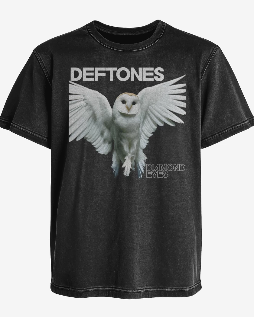Polera desgastada Diamond Eyes