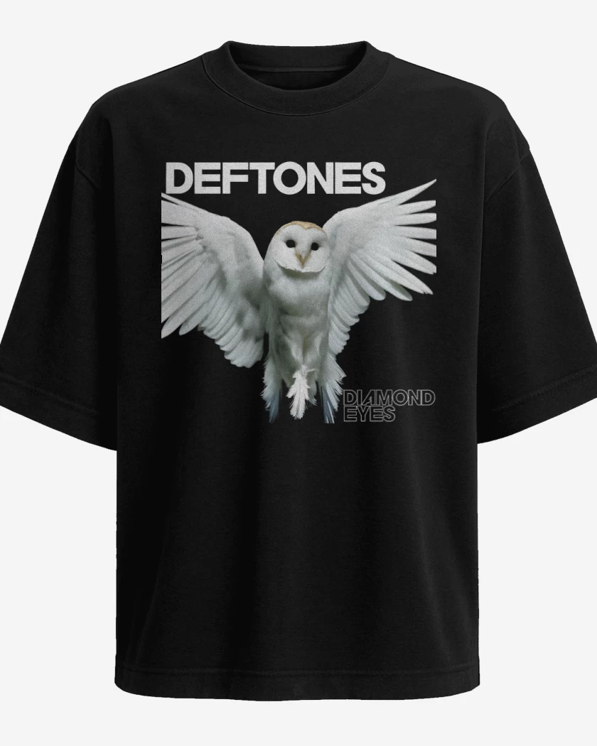 Polera Oversize Diamond Eyes