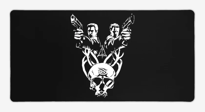 Mouse pad Gamer Negro de True D