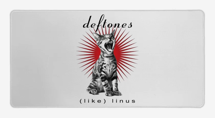 Mouse pad Gamer Blanco de Like Linus