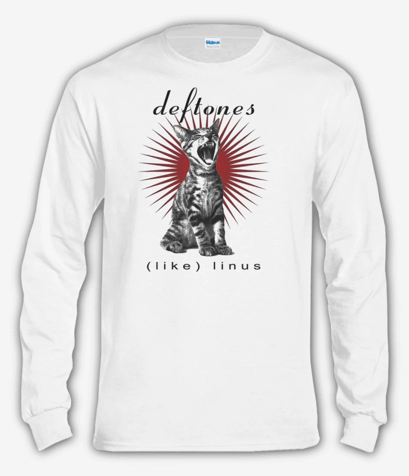 Polera manga larga Blanco de Like Linus
