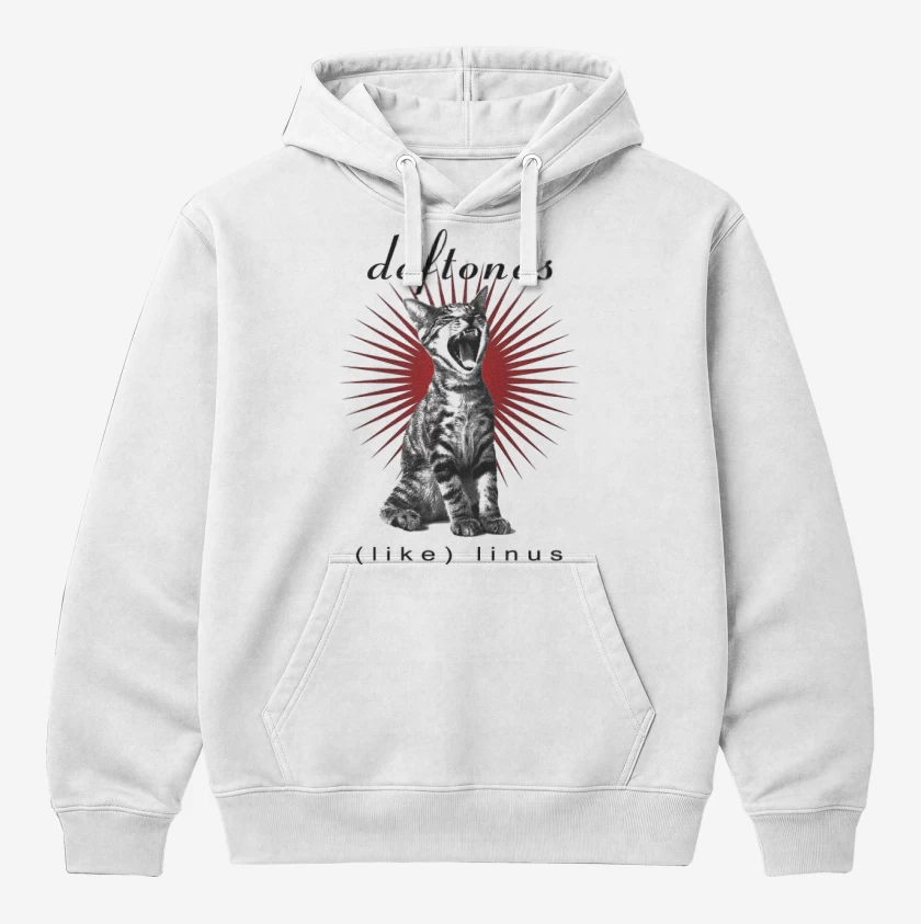 Polerón Canguro Blanco de Like Linus