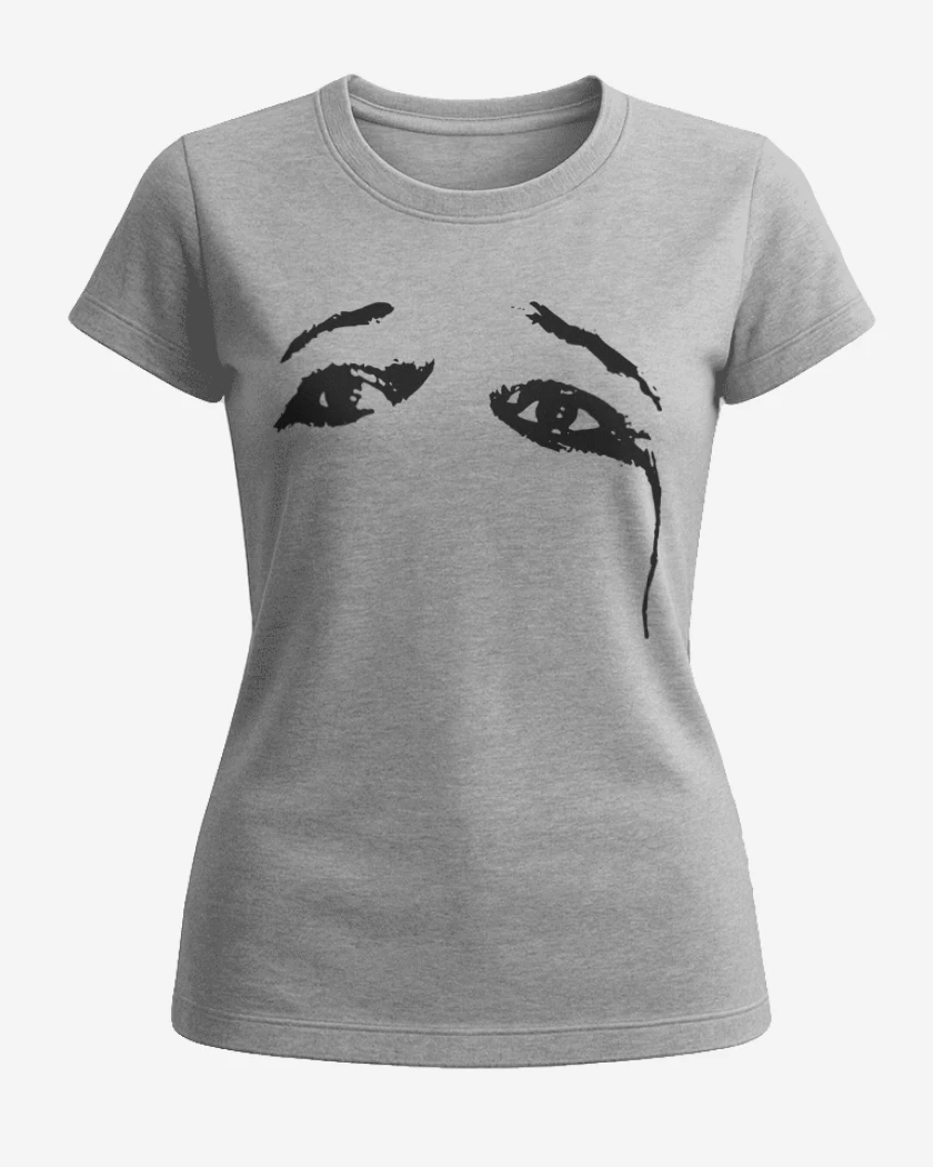 Polera de Mujer Gris Melange de OHMS