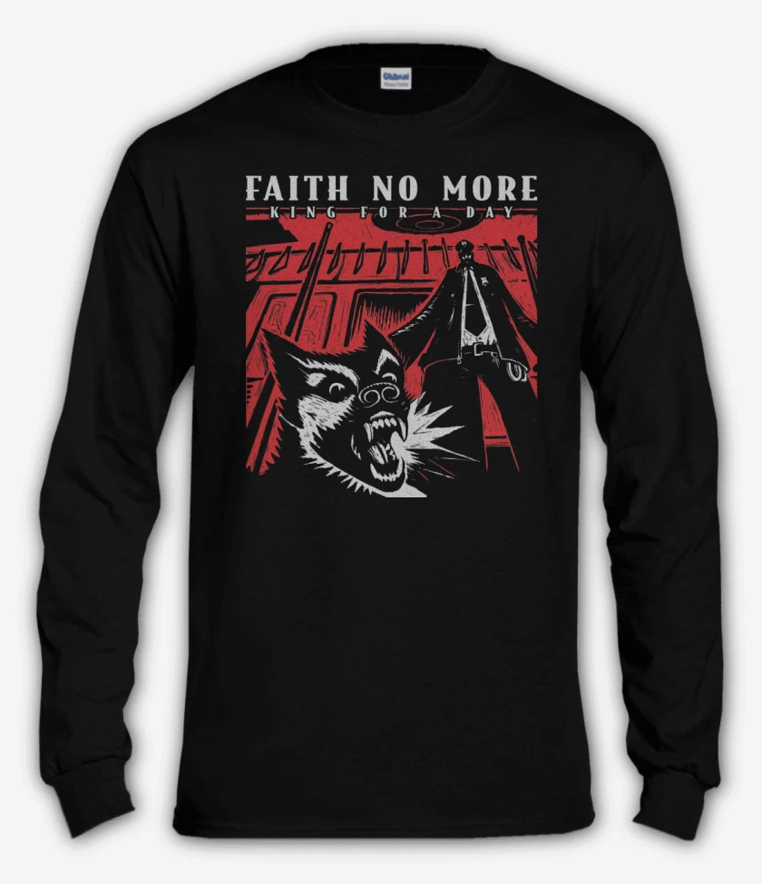 Polera manga larga Negro de King For A Day
