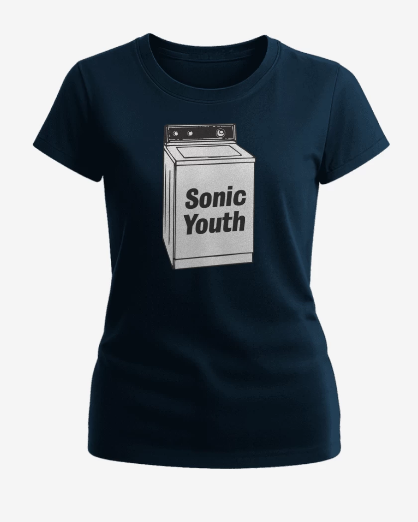 Polera de Mujer Azul Marino de Washing Machine