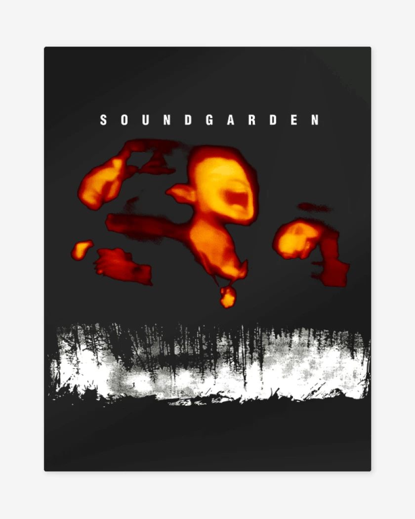 Print metalico Negro de Superunknown